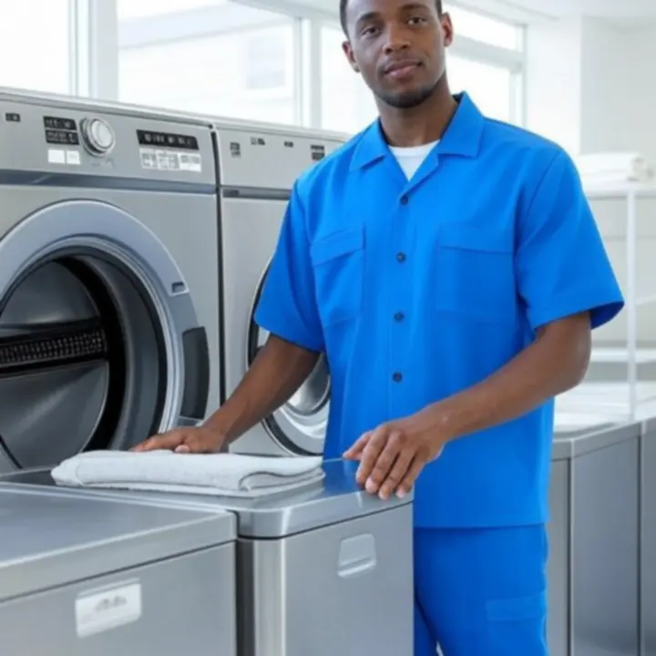 Nowoczesne maszyny pralnicze w profesjonalnej pralni