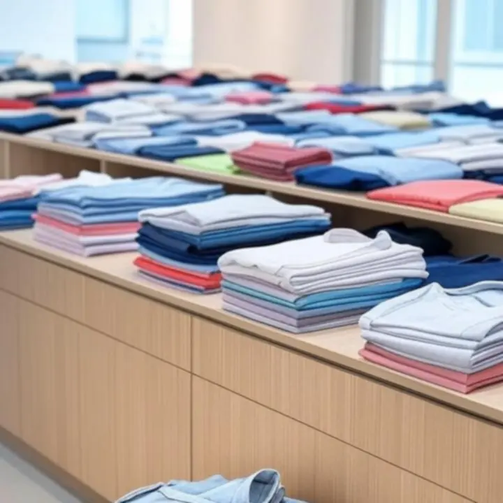 Elegancko zaprezentowane pakiety usług pralniczych